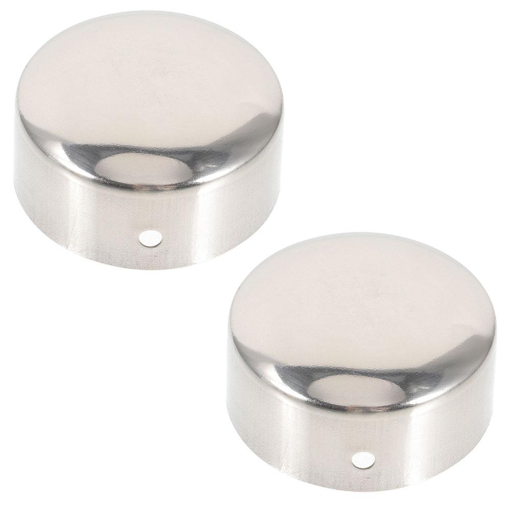 

Round Handrail End Plug Caps Stainless Steel Stair Handrail Sealing Covers Plugs For Wood Rail