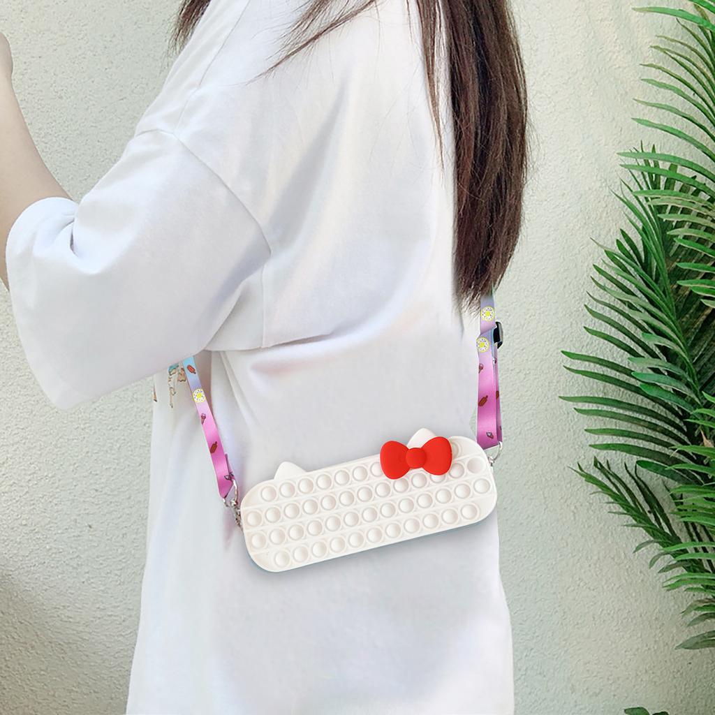 Empurre o saco do pendente do brinquedo, brinquedos do alívio do esforço do brinquedo da bolha para crianças adultas