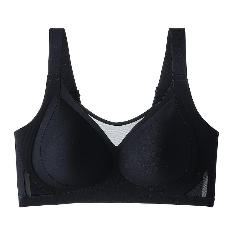 Women S Summer Thin Fixed Cup No Wire Push Up Plus Size Seamless Bra