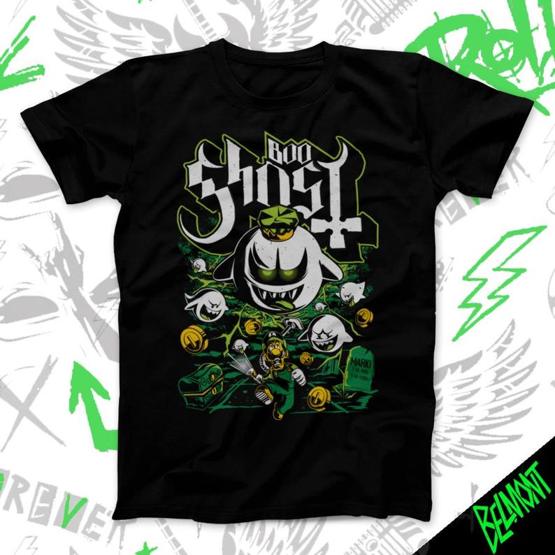 Ghost Hunt kids T-Shirt Unisex  Shirt Heavy Metal Shirt Video Game Tee Gamer Clothing 160