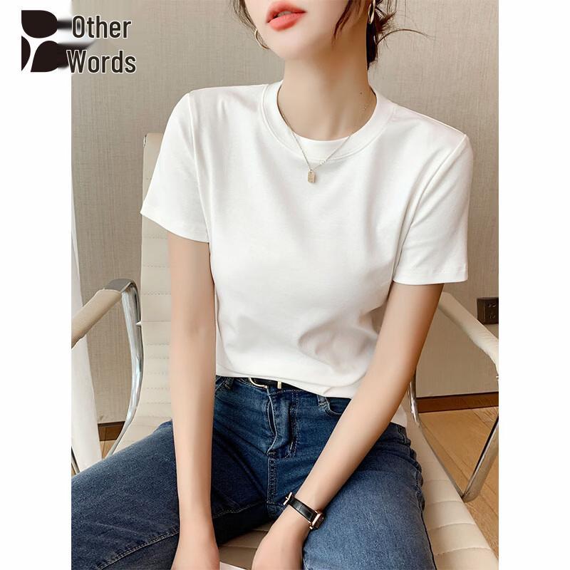 Bieyu Women s Slim Fit Short Sleeve Round Neck T-shirt XL
