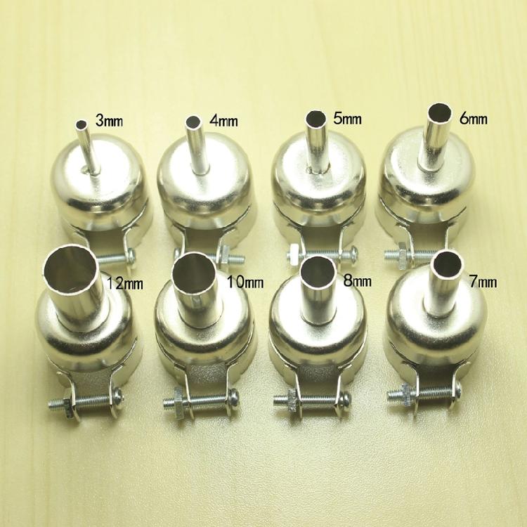 3-12mm Hot Air Gun Tips Heat Resisting Nozzles Tool for 850 Series Hot Air Gun