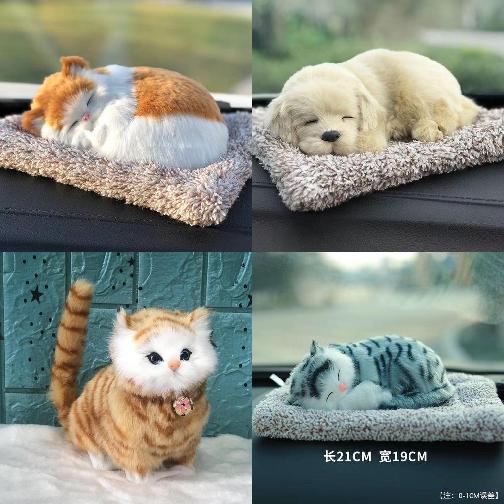 Süßes weinendes Katzen-Stofftier mit realistischem Tiermodell für Kinder und als Geschenk