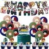My Hero Academia Birthday Decorations Party My Hero Academia Anime Happy Birthday Cake Set of 30 Set, Characters, Popular, Cute, Funny, Boys, Girls,