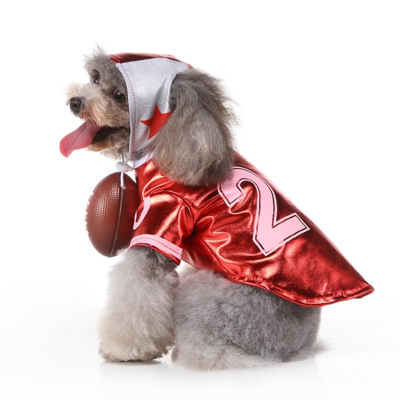 Funny Dog Christmas Halloween Costumes Pet Two-legged Clothes Party All Sizes