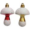 6Pcs Painted Mushroom Xmas Festival Decoration Window Christmas Tree Hanging Ornament