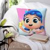 True And The Rainbow Kingdom Vierkante Kussensloop Kussenhoes Polyester Kussen Decor Comfort Kussen voor Huis Woonkamer