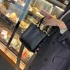 2026 Spring/Summer Women's Genuine Leather Crossbody Tote - Single-Shoulder Square Handheld Commuter Bag
