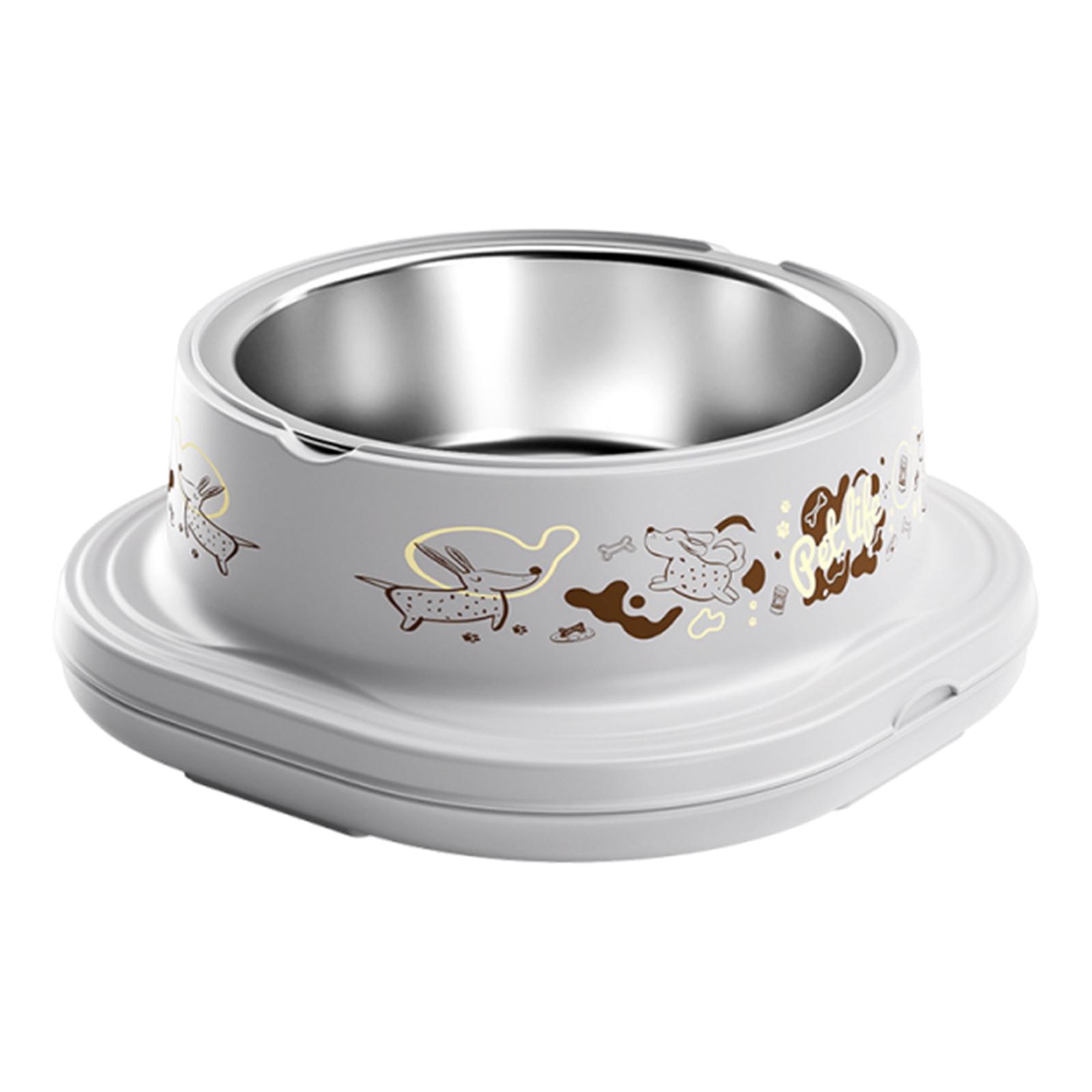 

Dog Bowls Spill Proof Feeding Dish Easy Clean Dog Food and Water Bowl Set 3 in 1 for Medium Large Dogs Indoor Outdoor