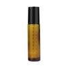 10ml Amber Glass Roller Bottle Scaled Essential Oil Roll On Bottle Sample Test Essential Oil Vials with Stainless Steel Roller