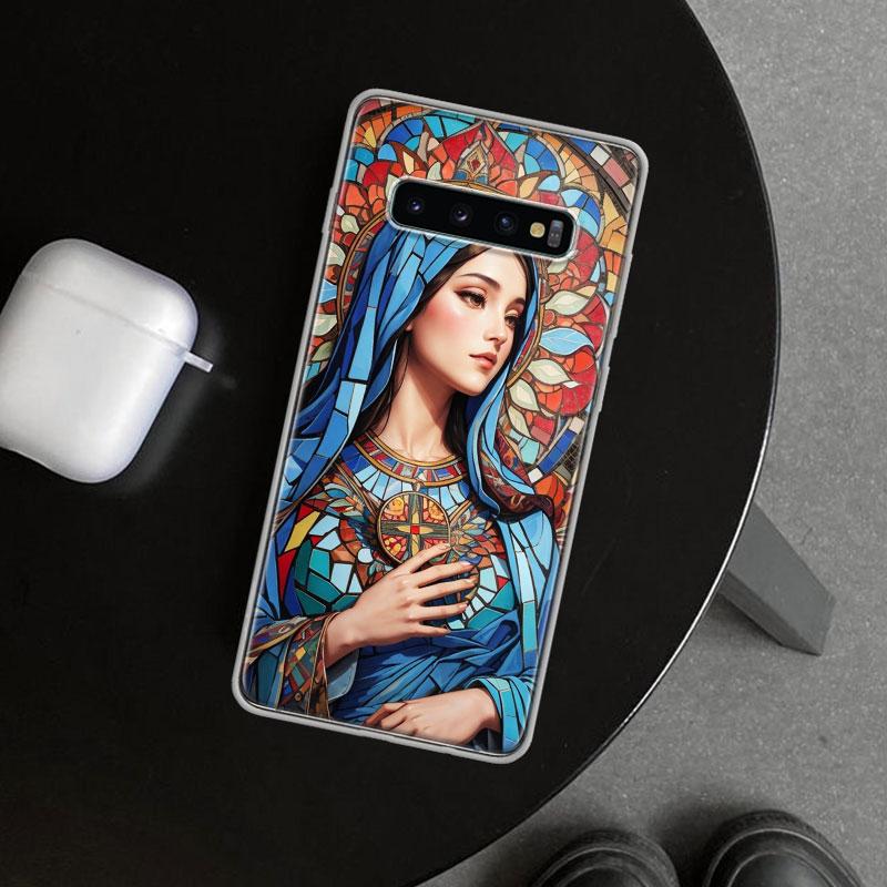 Virgin De Guadalupe Mary Phone Case Cover for Samsung Galaxy S26 S25 Edge S24 S23 Ultra S22 Plus S21 FE S20 + Art Customized Fun