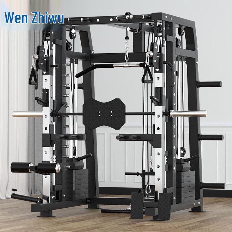 Wenzhiwu Multi-functional Smith Machine & Gantry Rack Home Gym