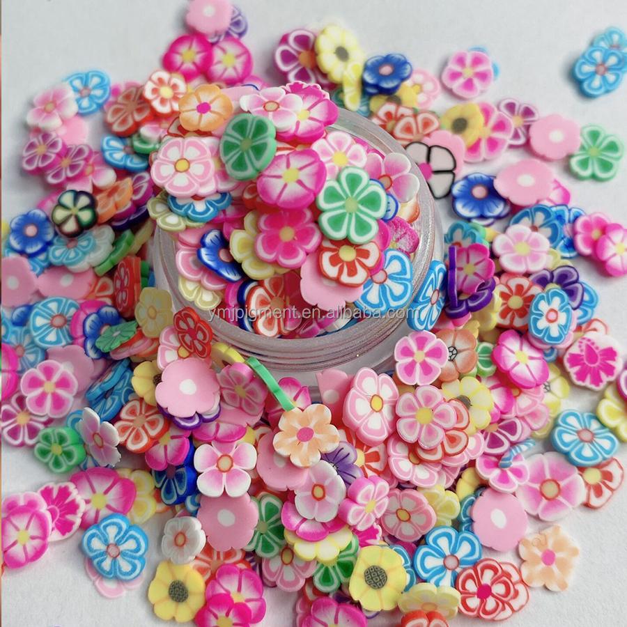5mm Fruits Shape Christmas Halloween Sprinkles Polymer Clay Slices for Nail Slime Epoxy Resin Craft Diy