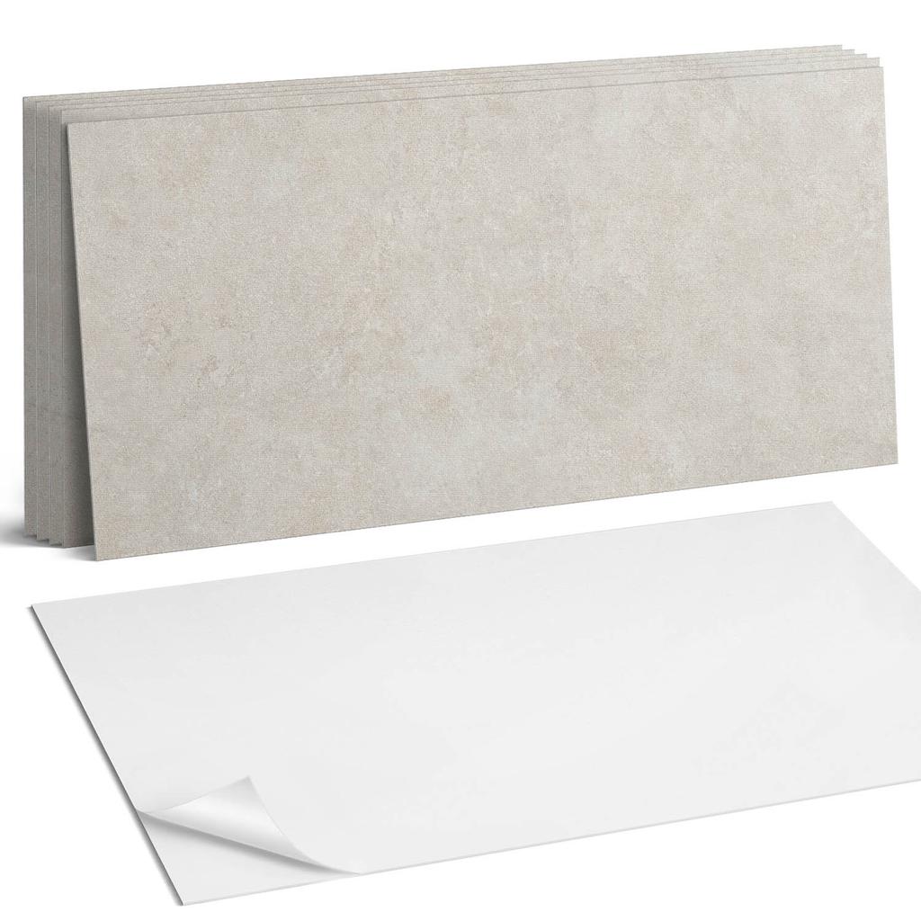 Decorative Vinyl Wall Tiles Natural Stone Texture 6X60X30 Cm