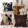 Cartoon Good Omens TV Personalized Pillow Cover Kids Bedroom Wild Party Decor Pillowcase Kid Birthday Shower Gift