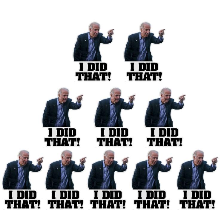 

Модифицированные стикеры Персонализированные поддельные наклейки Сделай сам Индивидуальный декор Joe Biden Ins