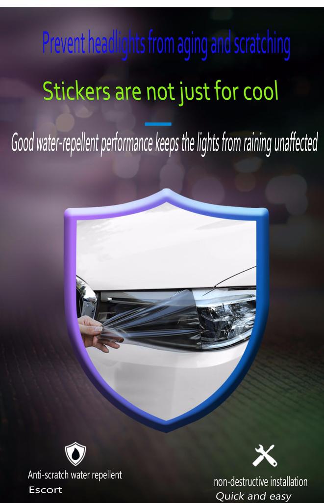 Car Headlight Protection Film Fit For Volvo XC60 XC90 XC40 V90 V60 S60 S90