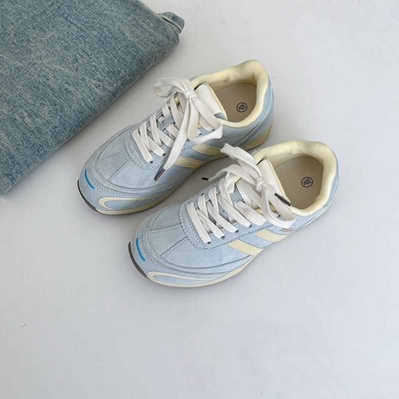 Autumn Light Color Matching and Thin Women's New Casual Wear Sports Shoes Soft Sole Comfortable Running Shoes