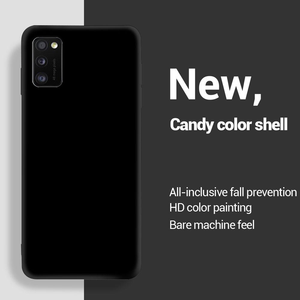 Silikonový obal na telefon pro Samsung Galaxy A31 A41 A51 A71 A11 A21S A12 A22 A32 A42 A52 A52s 5G A30S A50 A70 Zadní kryt Fundas