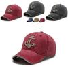 Fashionable Men's Denim Baseball Cap With Charming Embroidery And Versatile Seasonal Wear