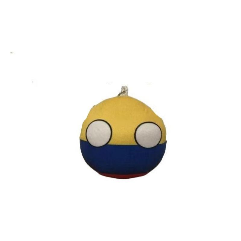 10cm Polandball Plüschtier UK Ukraine Deutschland Countryball Stoffpuppe Dekoration