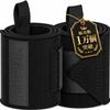 FITPEAK Wrist Wraps for Strength Training [Uniquely Developed Ultra-Hard Fabric for Wrist Support] Wrist Supporter for Bench Press, Weight Training, a