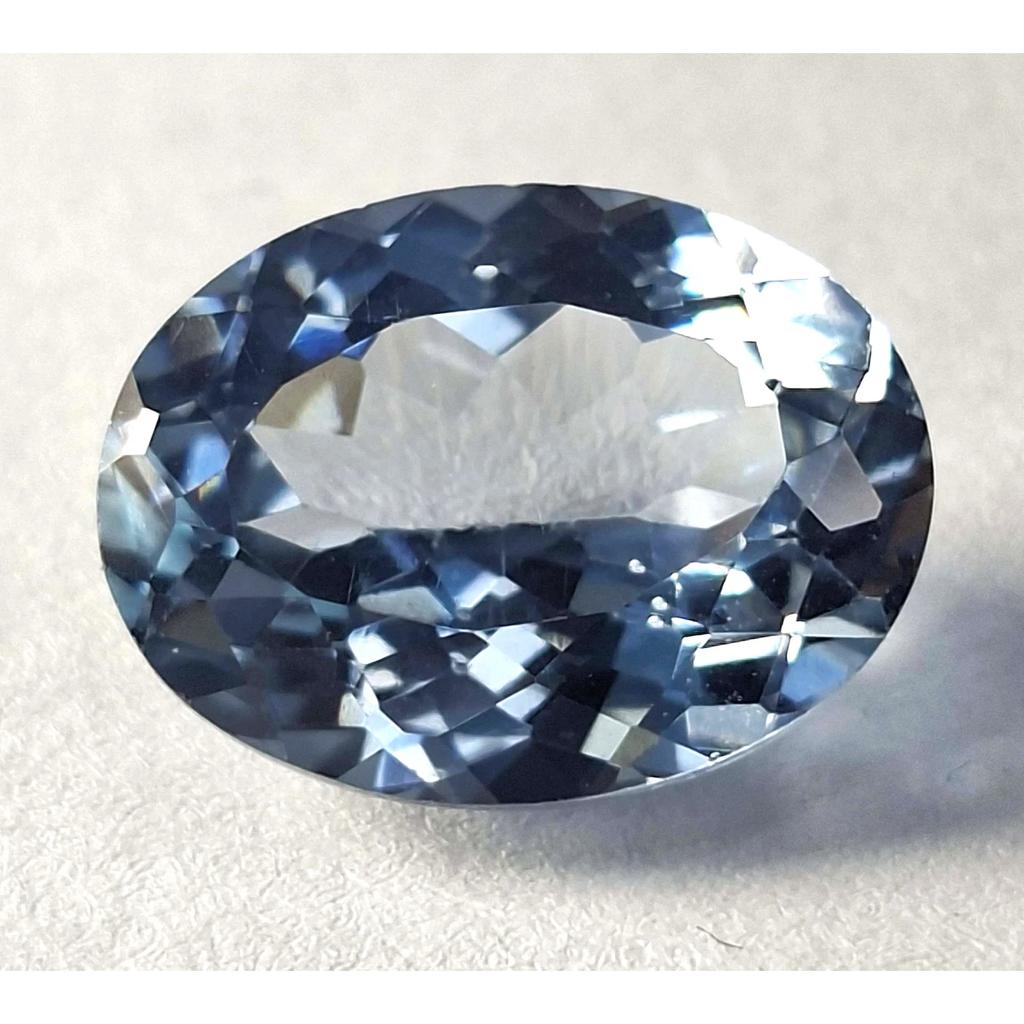 Oval Cut Natural Sky Blue Aquamarine 7-9 Ct Fabulous Certified Loose Gemstone