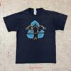 Coheed Cambria T Shirt 2006 Albellina Emo Pop Punk Blue Medium Fruit Loom Vintage Washed Fashion Soft Streetwear Comfortable
