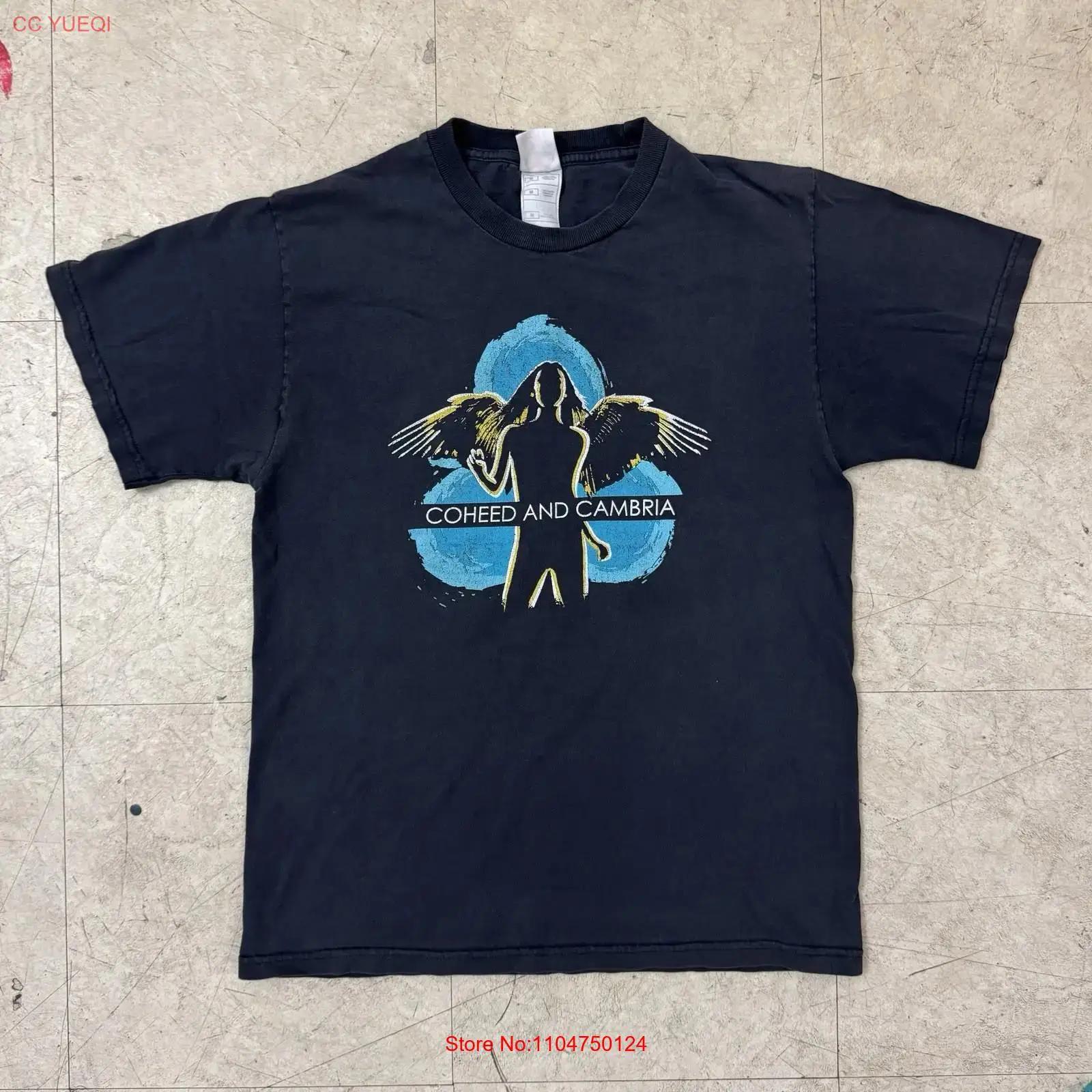 

Coheed Cambria T Shirt 2006 Albellina Emo Pop Punk Blue Medium Fruit Loom vintage Washed fashion Soft streetwear Comfortable S разноцветный