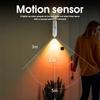 Three-color Wall Lamp No-drill LED Light, Soft Light Sensor Light Bedside Bedroom Night Light, Magnetic Rechargeable Spotlight.