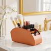 5 Compartments Remote Control Holder Multifunctional Solid Color Makeup Brush Storage Bucket Simple Stable