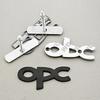 3D Metal OPC Line Logo Badge Front Grill Emblem Trunk Car Sticker For Opel Astra G H J K F Corsa D Zafira B Insignia Mokka Regal