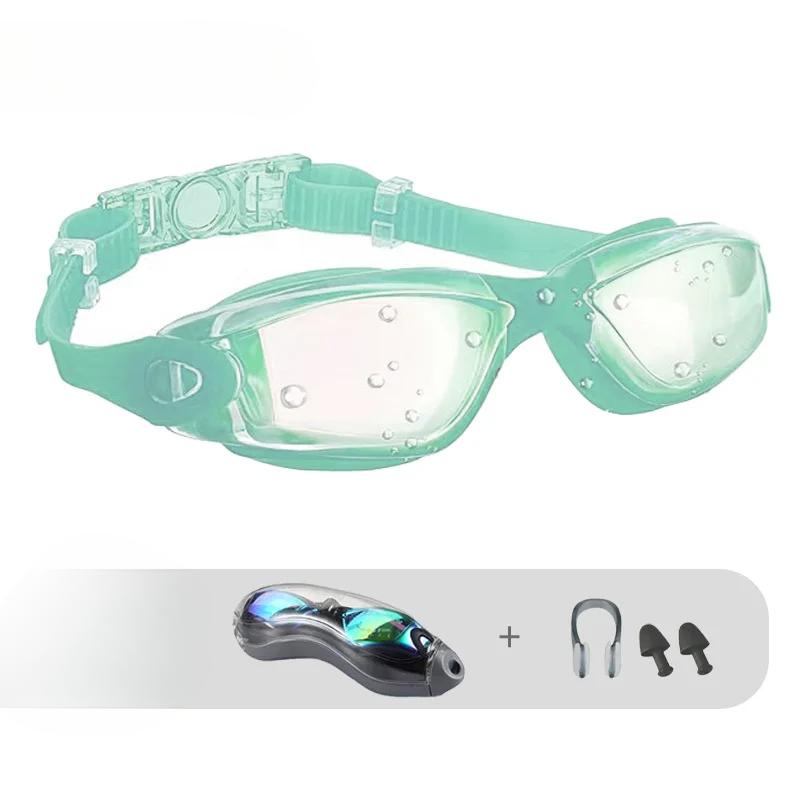 

Новые водонепроницаемые и антизапотевающие очки для плавания унисекс с гальваническим покрытием высокой четкости