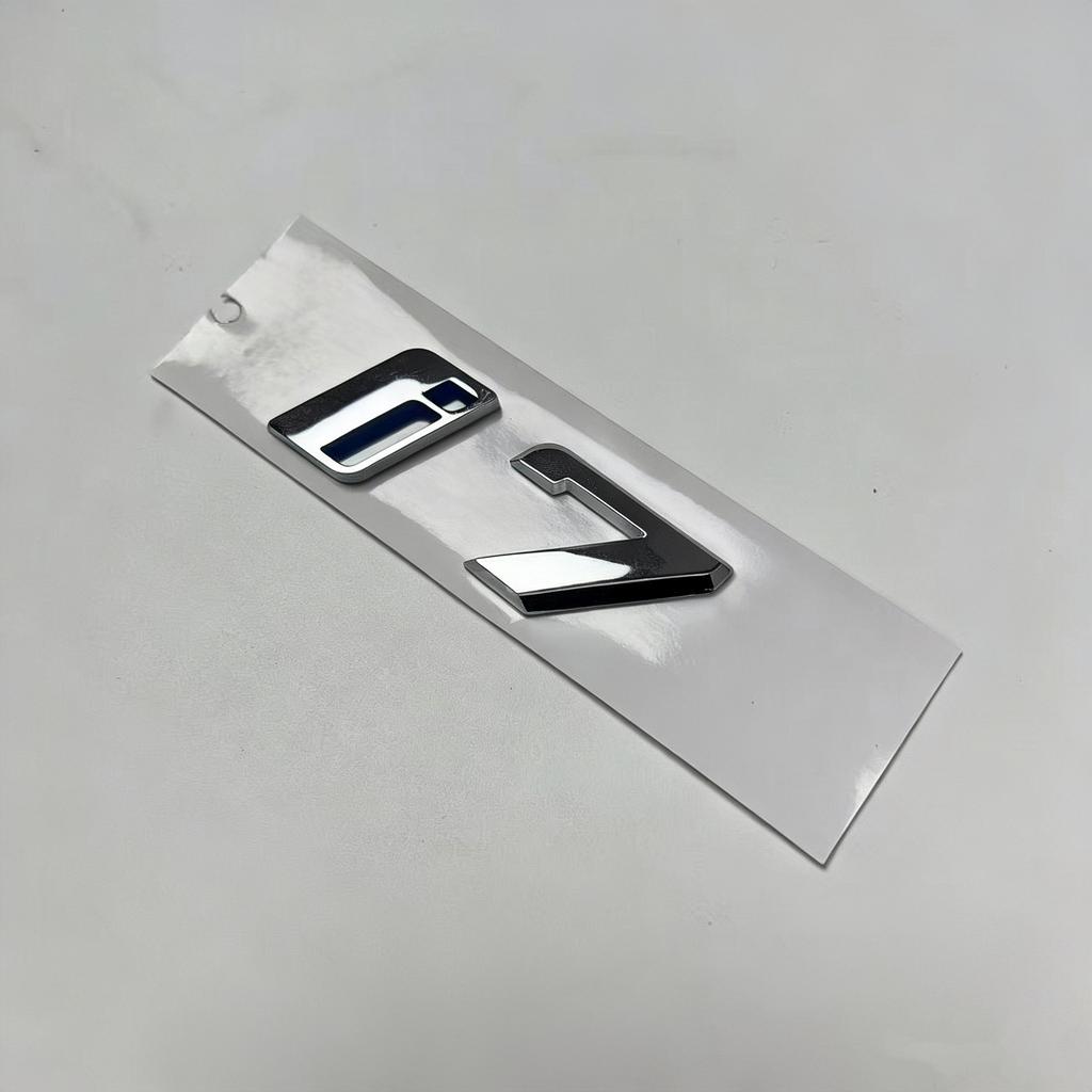 Rear Badge Emblem Letter Sticker For BMW iX3 I4 I7 M50 M60 M70L Car Rear Trunk Logo Decal Auto Exterior Styling Accessories X3 I