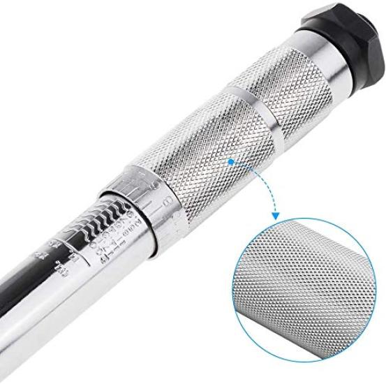 Torque for Bicycles and with Preset for Motorcycle Includes Dedicated Case Measurement Range Wrench, 1/2-inch, 28-210 Nm, Automotive, Socket, Type,