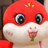 Hangable Snake Year Plush Toy Big Eyes Lucky Snake Doll Plushies Snake Year Mascot Toy  Children