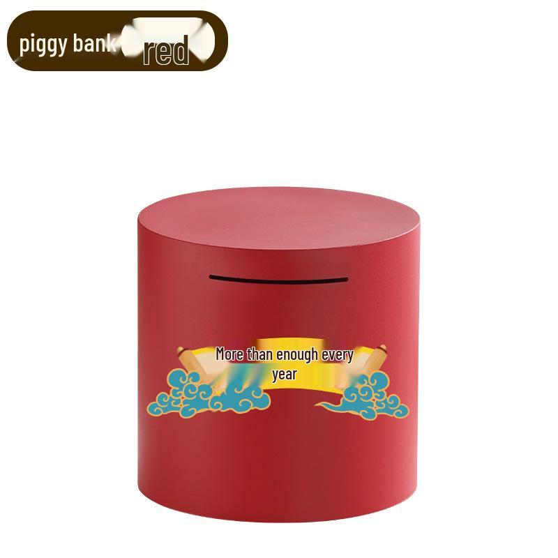 2025 Ulusal Trend Tarzı Kırılmaz Kumbara - Yetişkinler ve Çocuklar İçin - Şanslı Tasarruf, Kalınlaştırılmış Tasarım