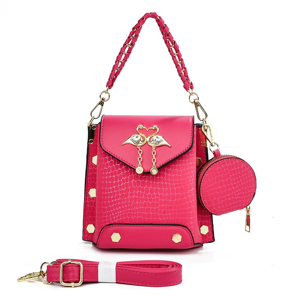 Versatile small square bag fashionable exquisite handbag new temperament atmospheric shoulder messenger bag