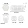 Resin Molds for Large Hexagon Jar and Spice Grinder Mills Grinder Epoxy Casting Silicone Mould for DIY Herb Crusher