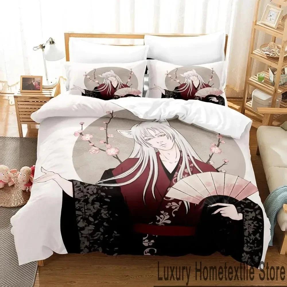 

3D-принт Kamisama Kiss Tomoe Anime Комплект постельного белья для мальчиков и девочек Twin Queen King Size Пододеяльник Наволочка Кровать для мальчиков и взрослых EU Single 135x200cm