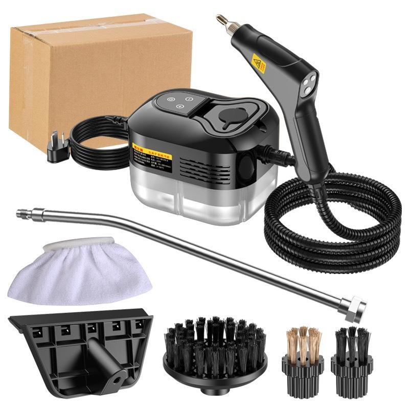 2500W Handheld Cleaner 110V/220V Multifunctional High Temperature Steam Cleaning For Air Conditioner Kitchen Hood Car 220 V чёрный
