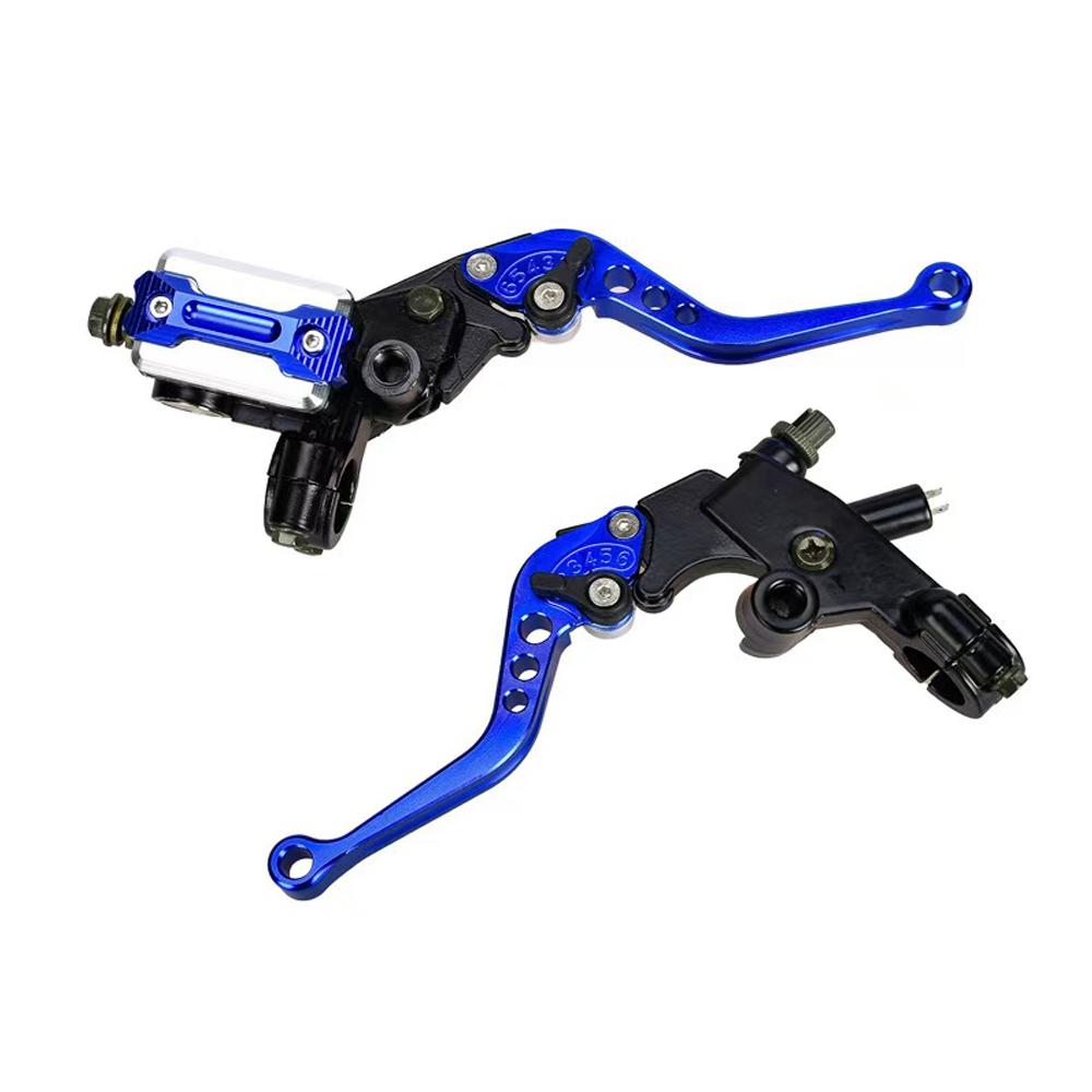 22mm Universal Motorcycle Brake Clutch Levers Hydraulic Front Brake Pump Accessories Lever Motocross Motorcycle Brake Handle