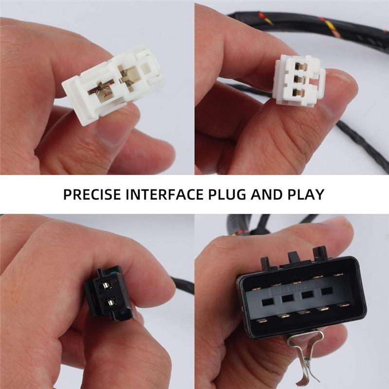 

AUTO A/C Heater Blower Motor Wiring Harness For Colorado GMC Canyon 2004-2012 Replaces 89019303 89019124 97287182 чорний