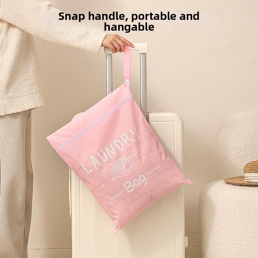 Large Capacity Dirty Clothes Organizer Multifunctional Drawstring Bag Travel Storage Pouch