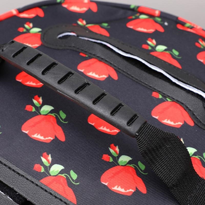 Knitting Tote Bag Crochet Bag Yarn Storage Bag with Compartments for Crochet Hooks, Knitting Needle and Accessories