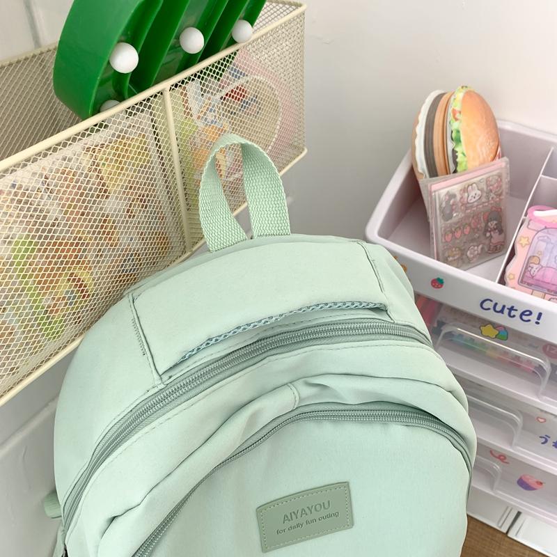 Skolesekk jente ryggsekk Stor kapasitet ryggsekk Student