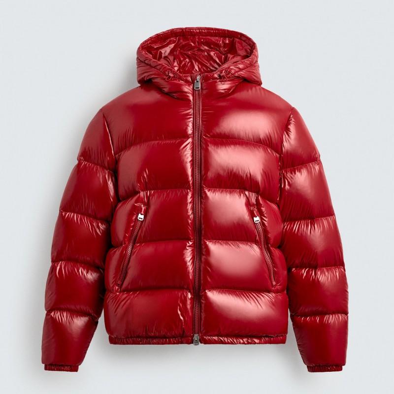 Mens Hooded Padded Winter Cotton Coat Thick Casual Warm Zip Outerwear