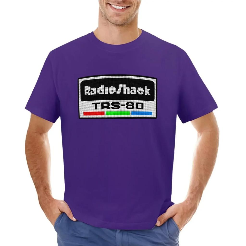 Radio Shack TRS-80 T-shirt sweat customs blanks summer clothes graphic t shirts