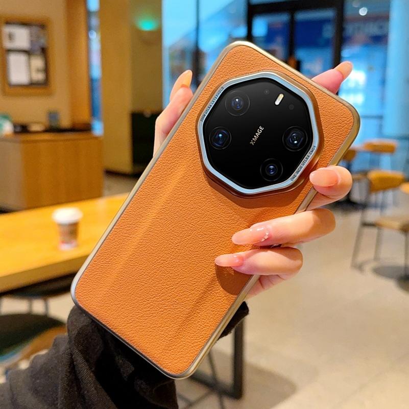 

Leather Lychee Texture Back, Raised Camera Protective Case For Huawei Mate 80 RS Ultimate 80 Pro Max 80 70 Air Slim Cover Huawei Mate 80 RS