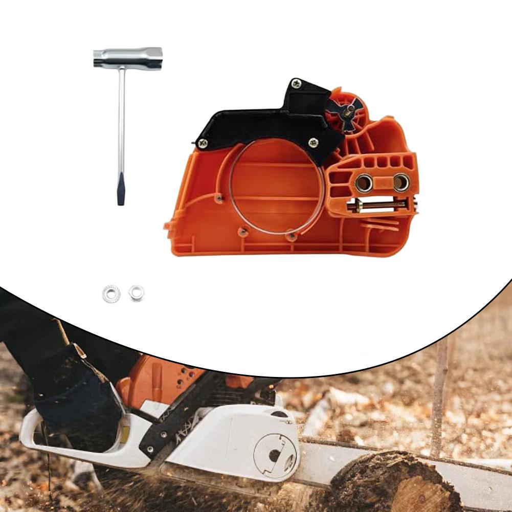 Kunststoff-Kupplungsdeckel Bremsbaugruppe für 235 236 240 Kettensägen Bausatz inklusive Muttern und Schraubenschlüssel OEM 525628901 545071103